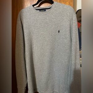 POLO Ralph Lauren Gray Long Sleeve Shirt